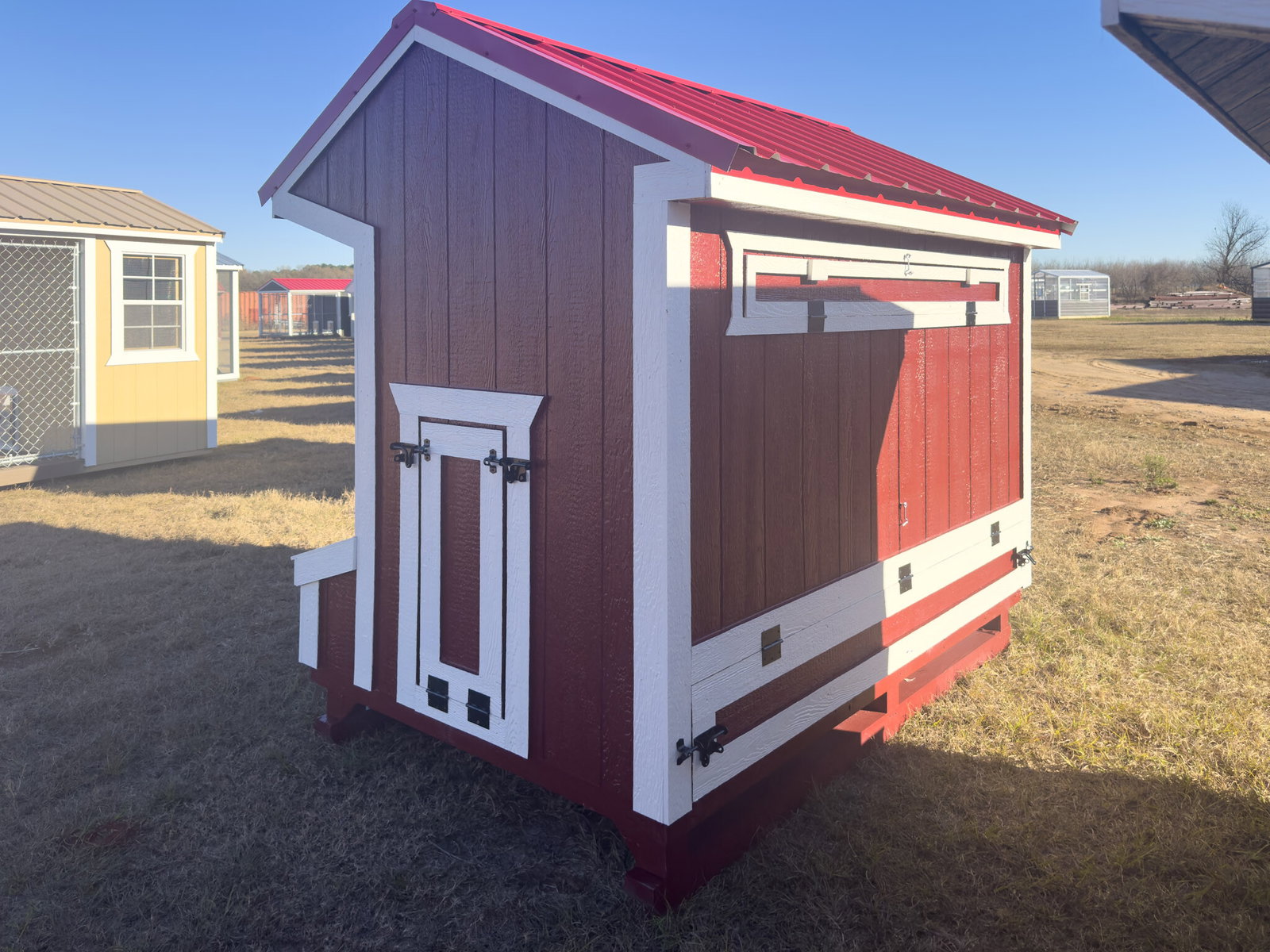 5x8 Cottage Style Chicken Coop serial CSCC-9285-0508-041125