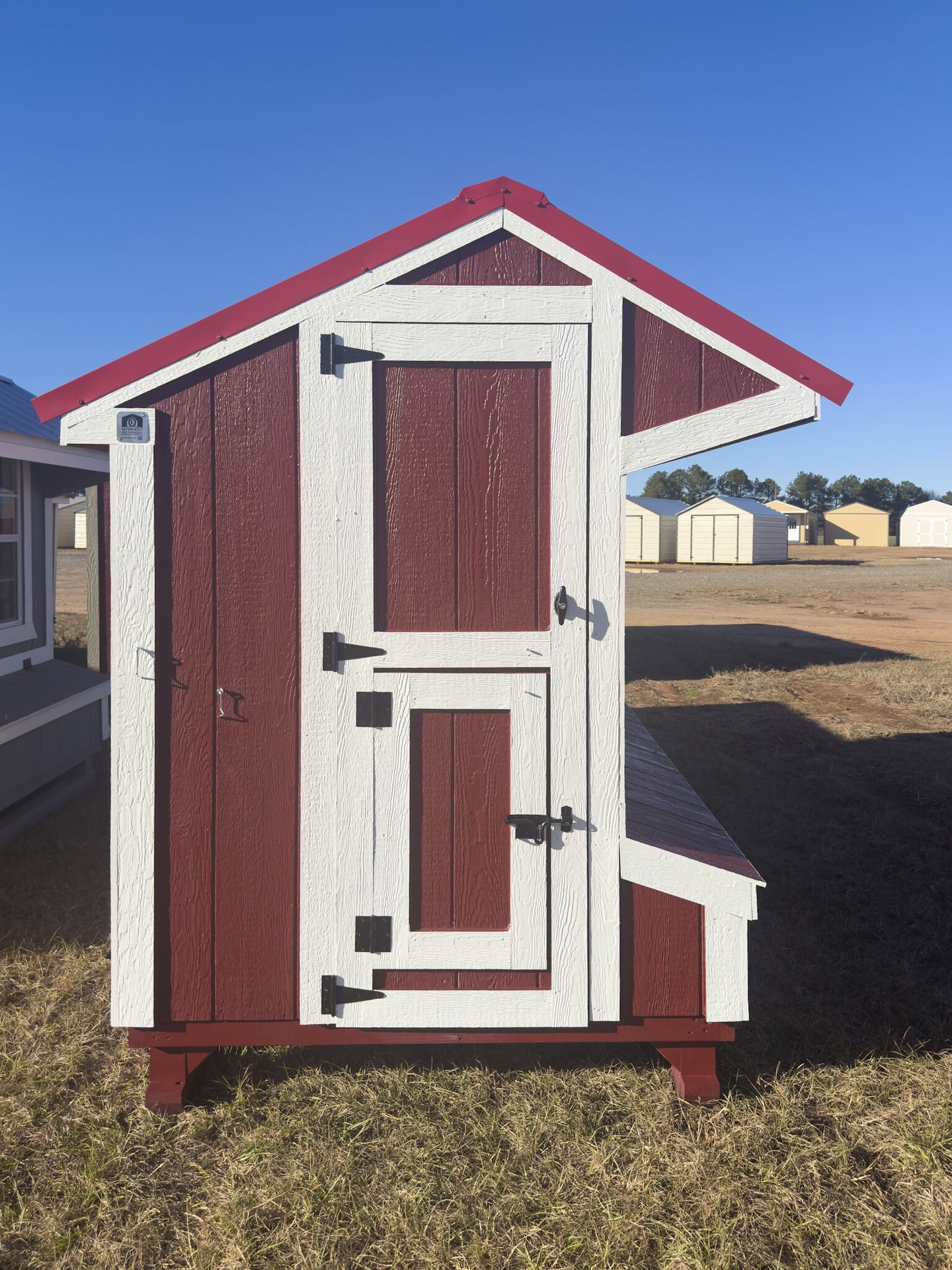 5x8 Cottage Style Chicken Coop serial CSCC-9285-0508-041125