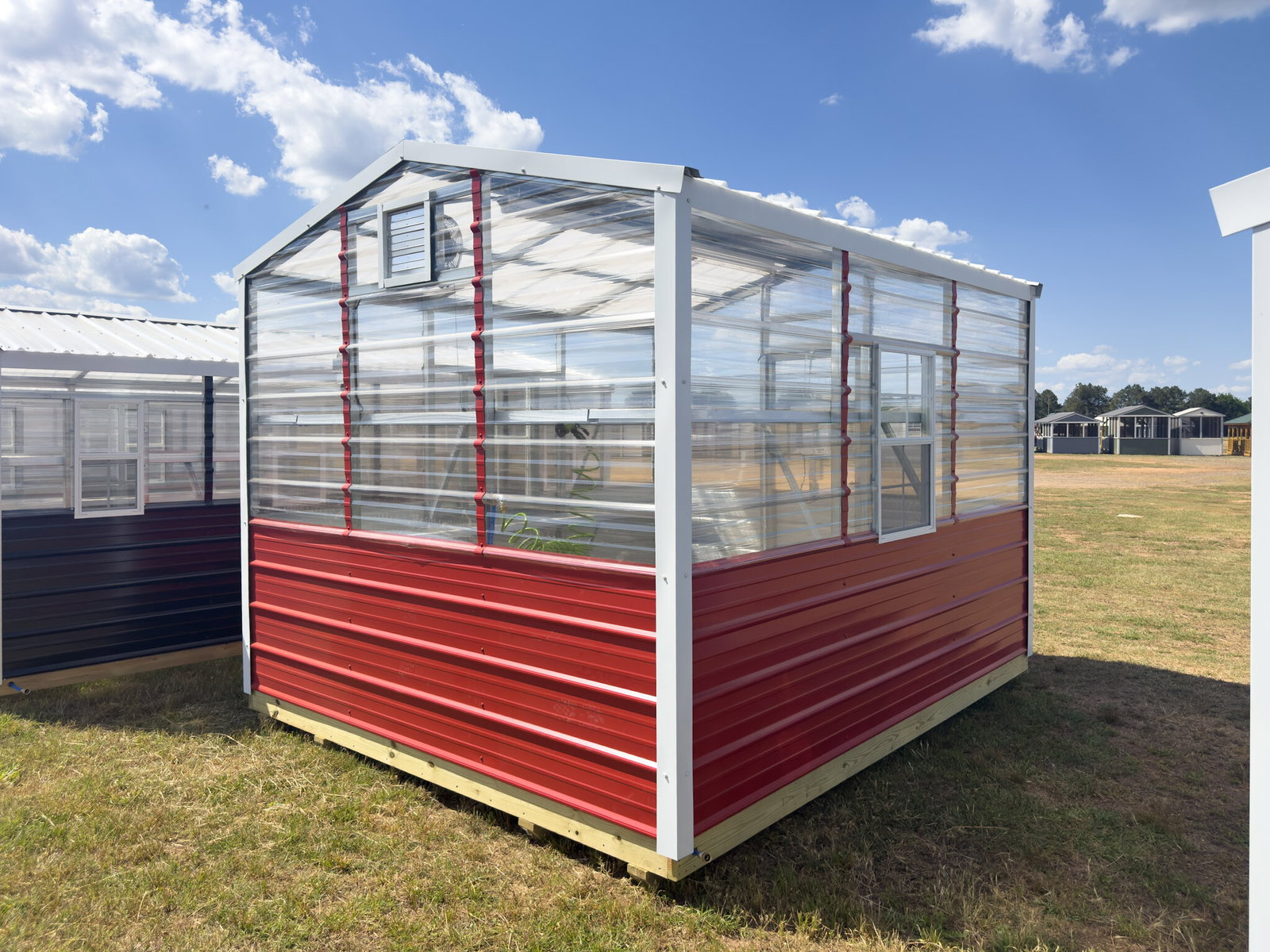 10x12 Greenhouse Deluxe serial DSGR-9292-1012-041125