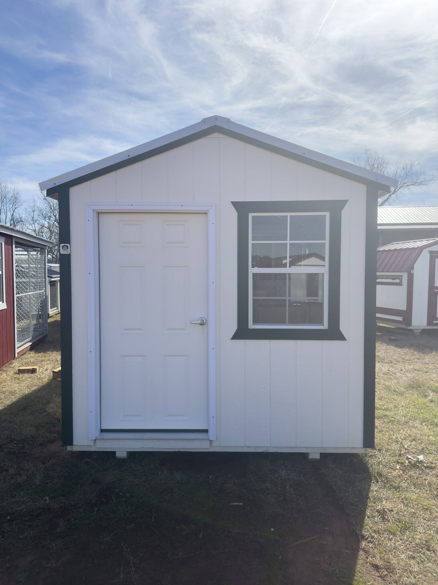 8x16 Double Deluxe Dog Kennel serial DDDK-8155-0816-280524