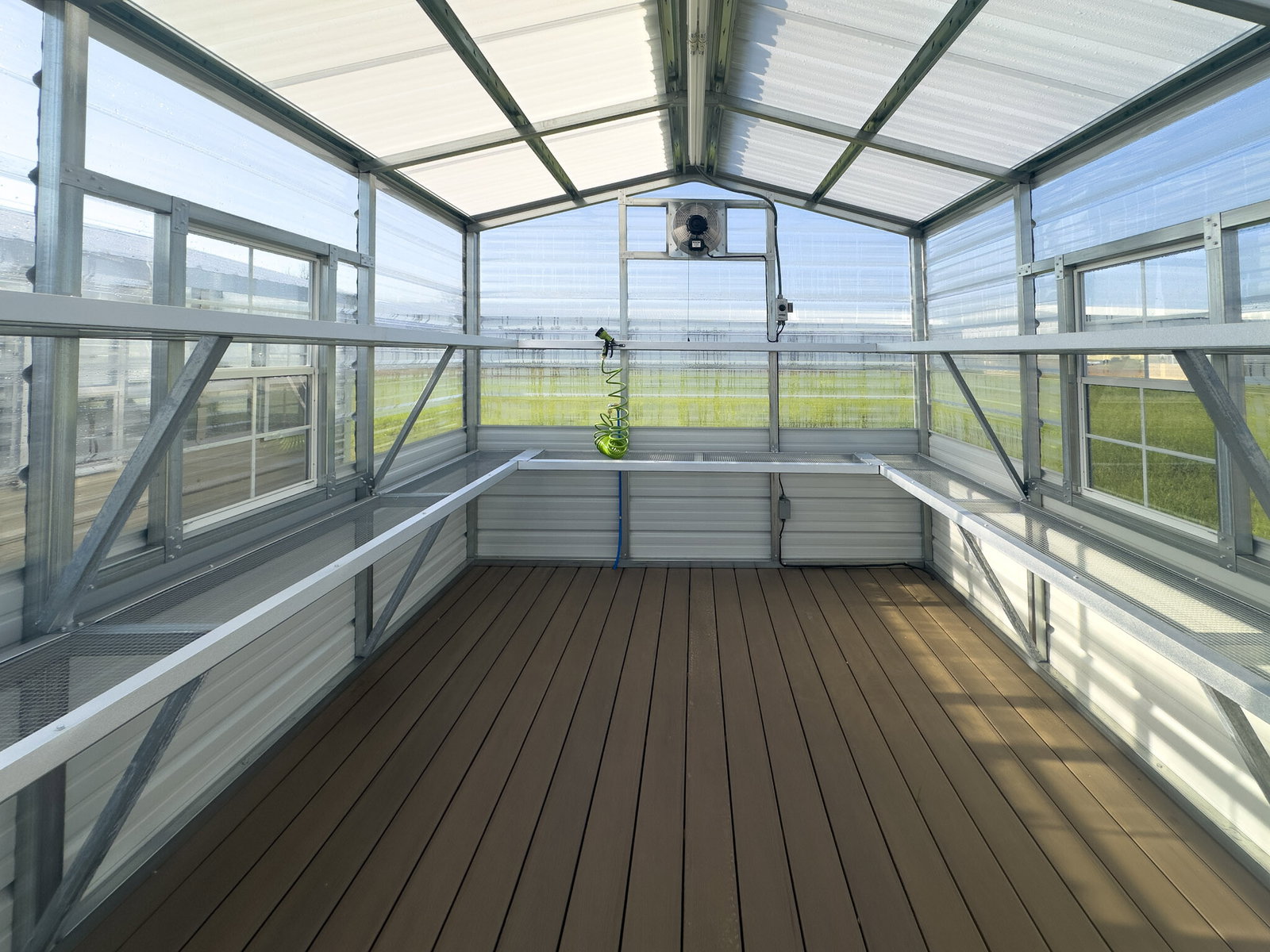 10x12 Greenhouse Deluxe serial DSGR-9258-1012-031125