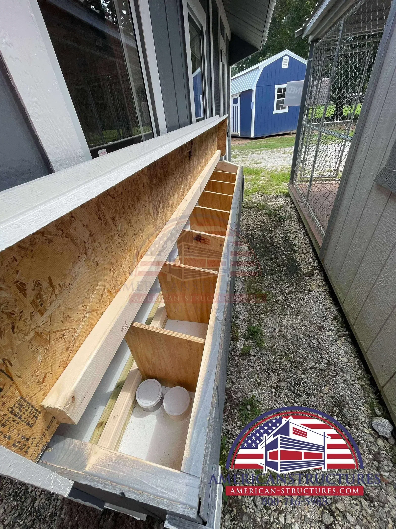 6x15x7 Cottage Style Chicken Coop & Run serial CSCR-8995-0615-150725
