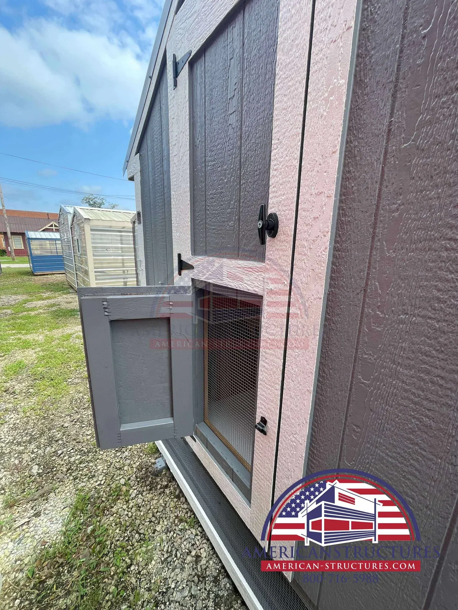 6x15x7 Cottage Style Chicken Coop & Run serial CSCR-8995-0615-150725
