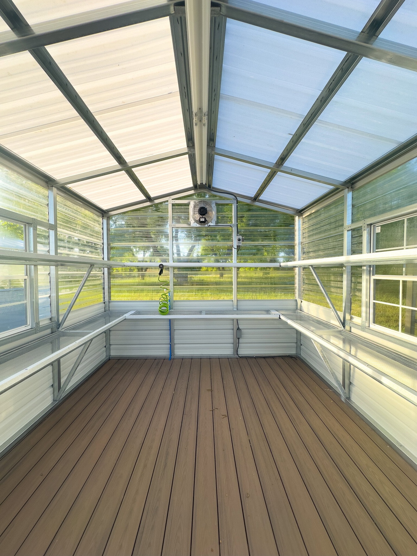 10x12 Greenhouse Deluxe serial DSGR-8000-1012-090424