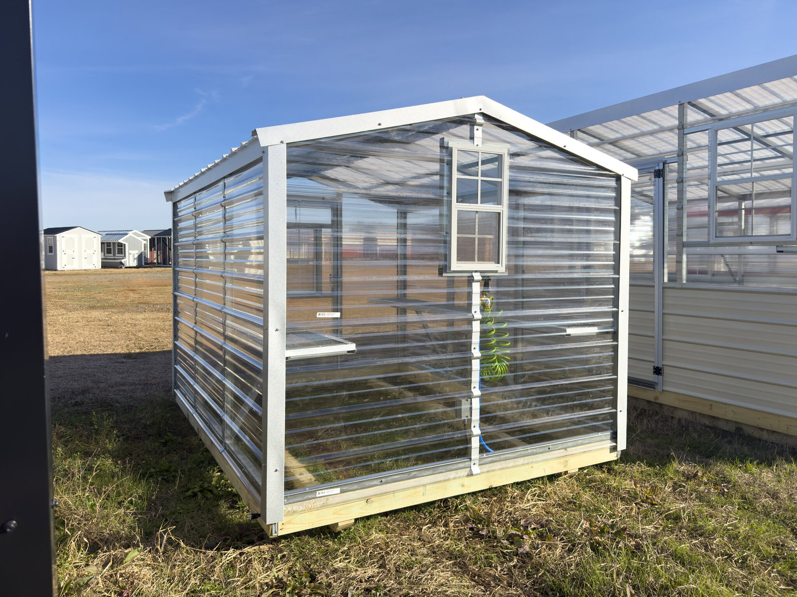 8x10 Greenhouse serial AFSG-9243-0810-031125