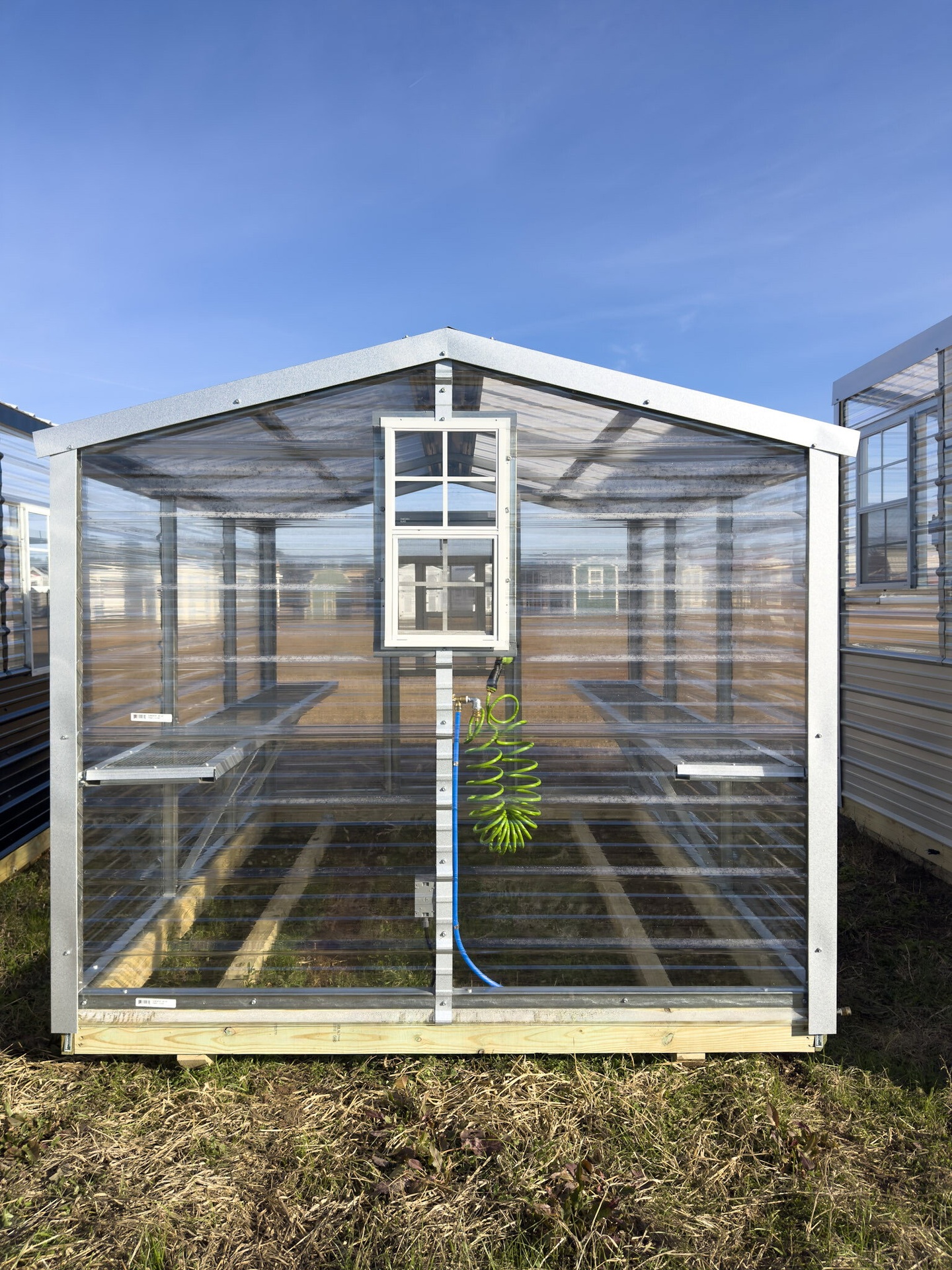 8x10 Greenhouse serial AFSG-9243-0810-031125