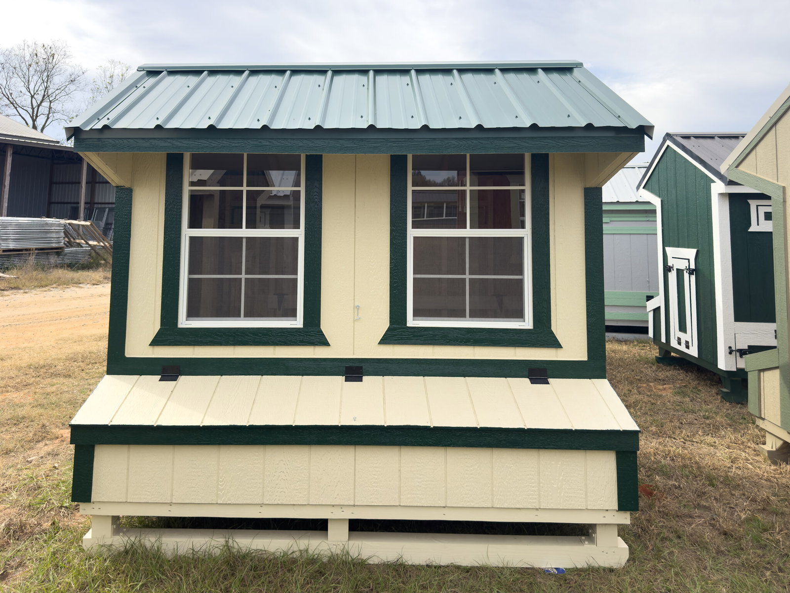 5x8 Cottage Style Chicken Coop serial CSCC-9194-0508-061025