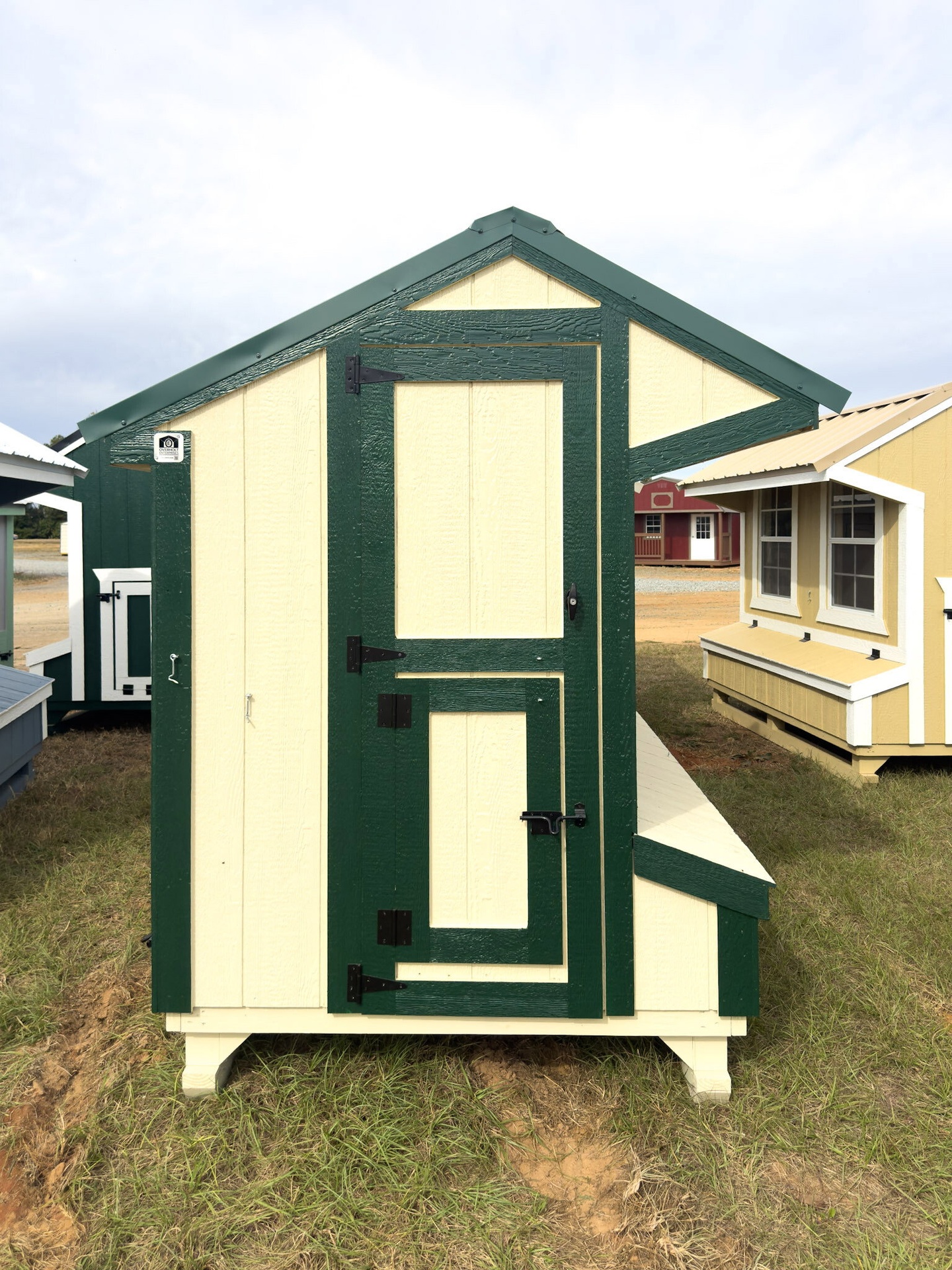 5x8 Cottage Style Chicken Coop serial CSCC-9194-0508-061025