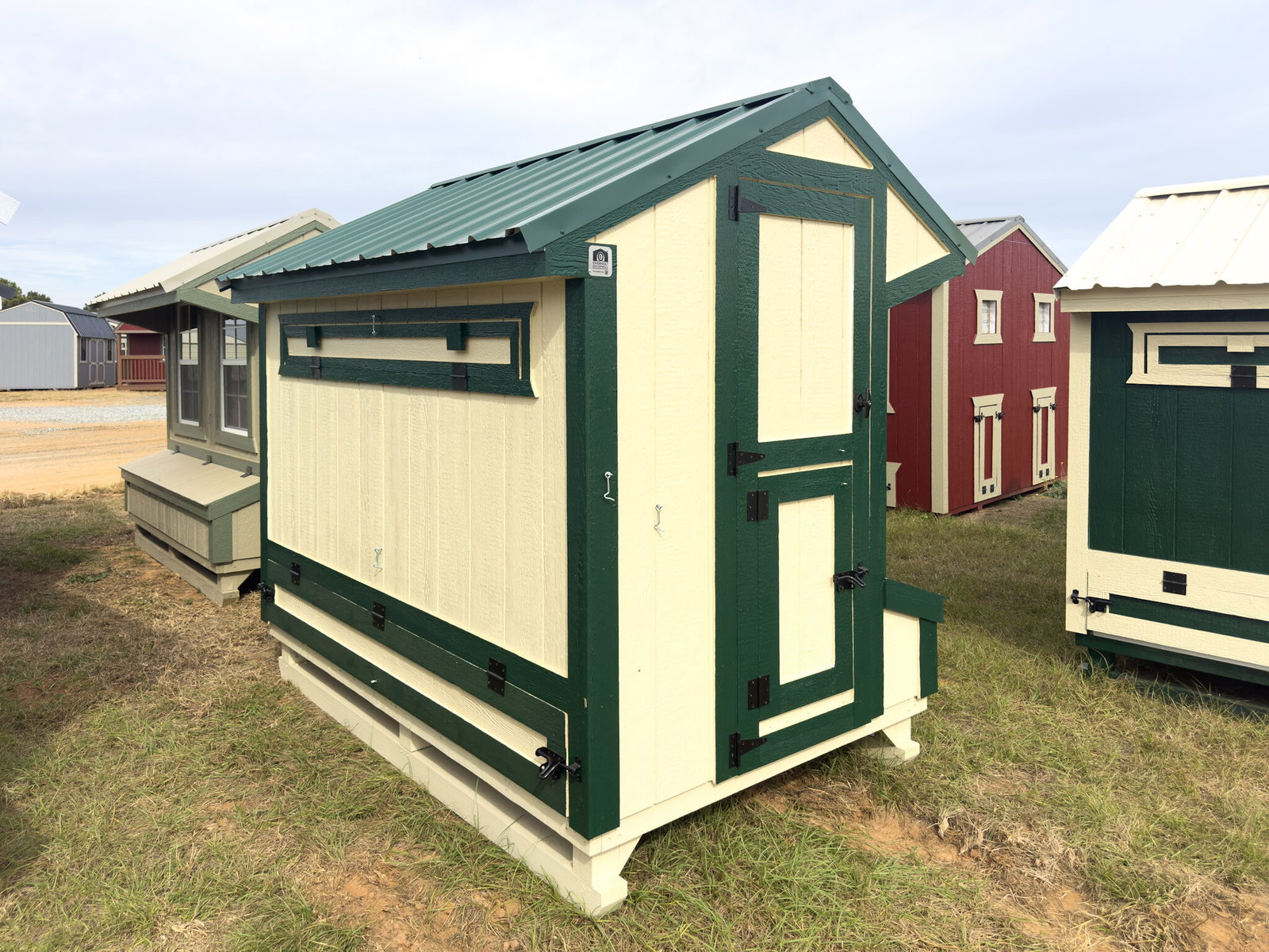 5x8 Cottage Style Chicken Coop serial CSCC-9194-0508-061025