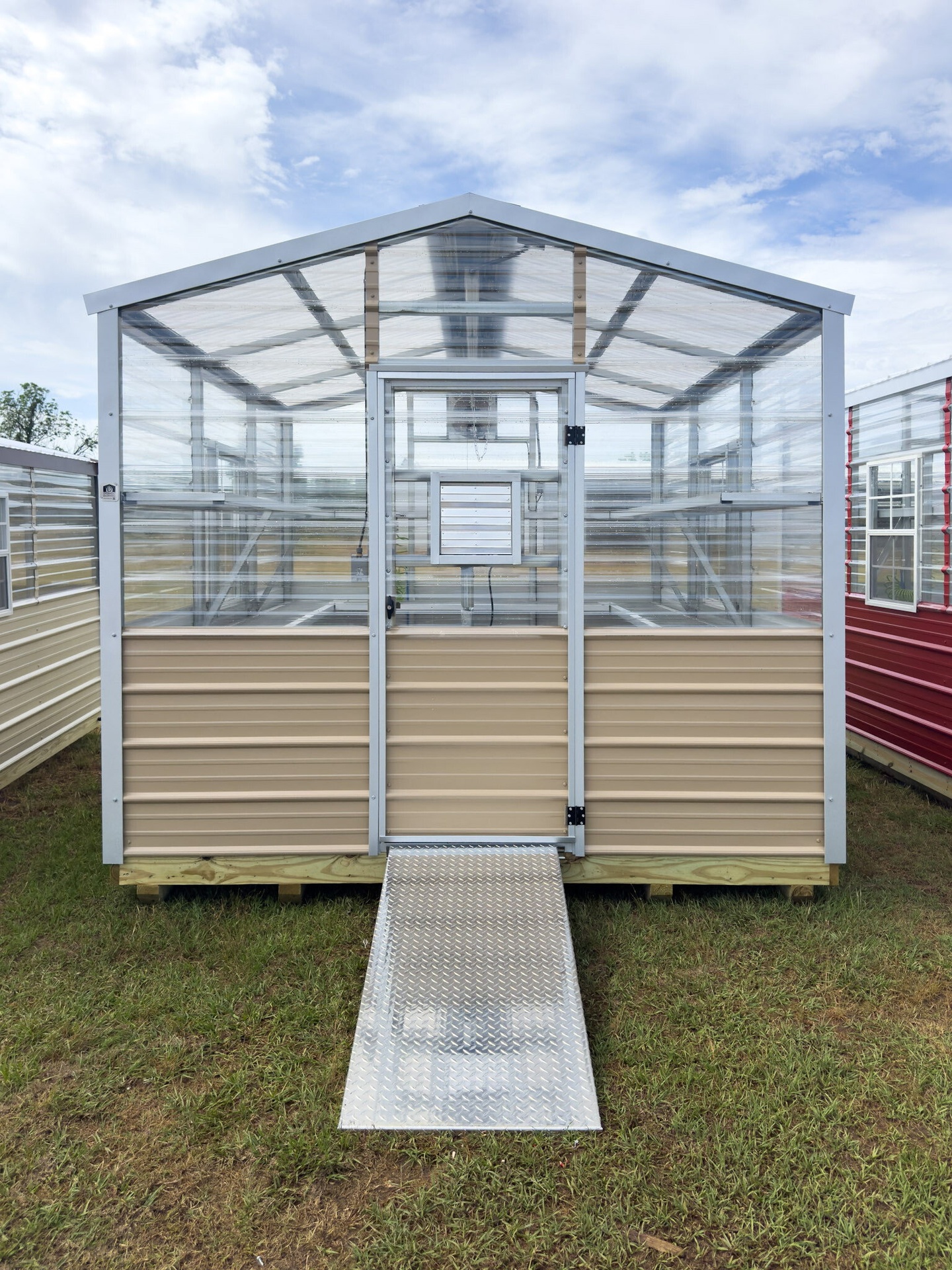 10x12 Greenhouse Deluxe serial DSGR-9296-1012-041125
