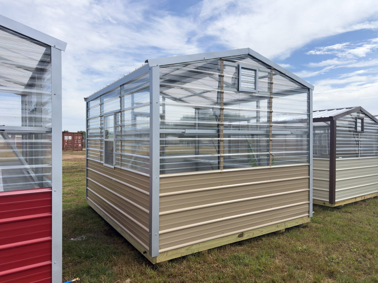 10x12 Greenhouse Deluxe serial DSGR-9296-1012-041125