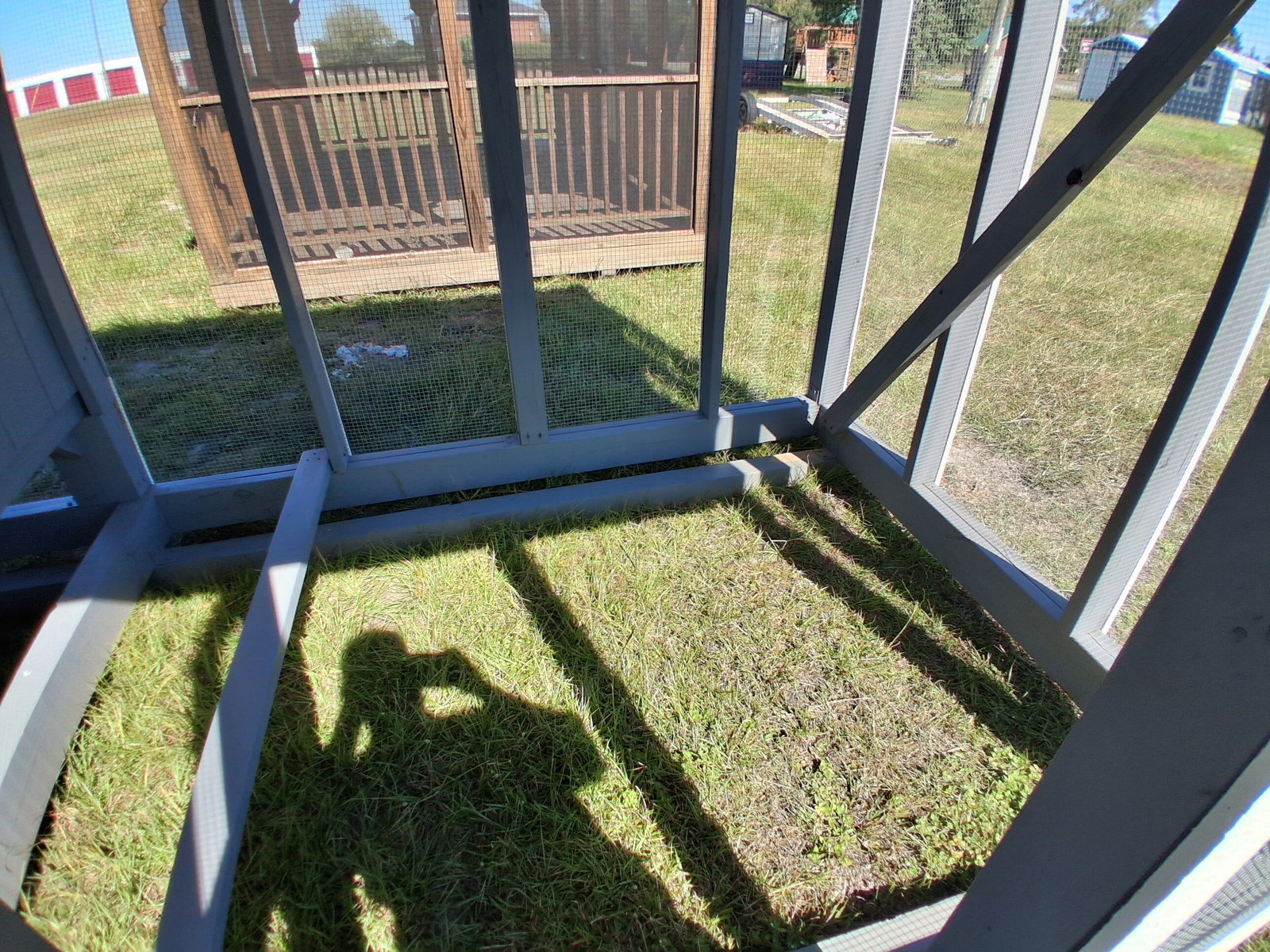 6x15x7 Cottage Style Chicken Coop & Run serial CSCR-9040-0615-060825