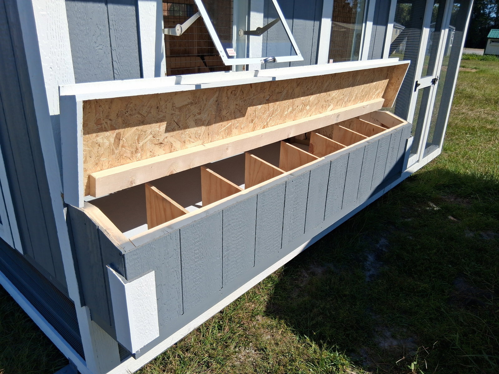 6x15x7 Cottage Style Chicken Coop & Run serial CSCR-9040-0615-060825