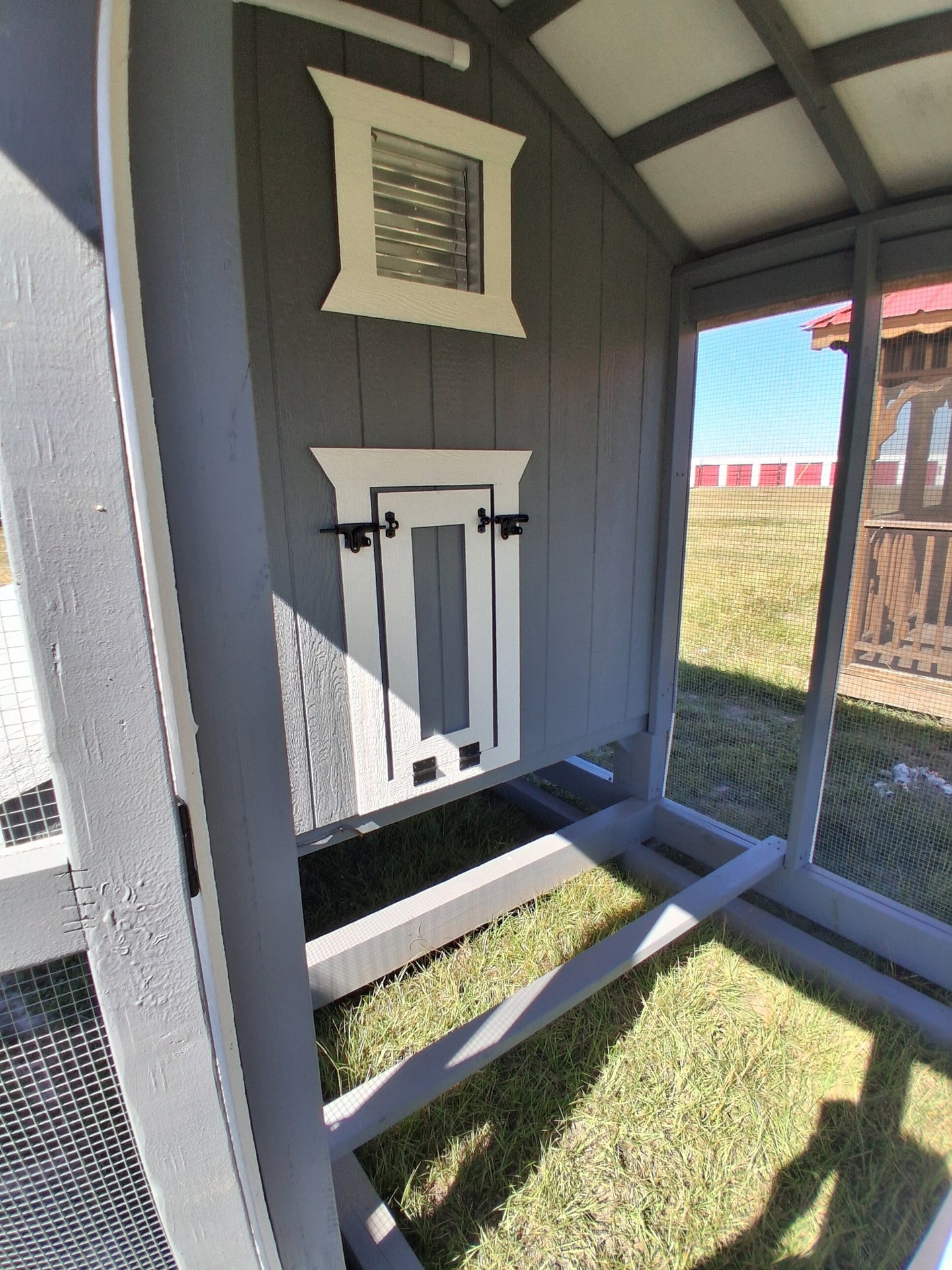 6x15x7 Cottage Style Chicken Coop & Run serial CSCR-9040-0615-060825