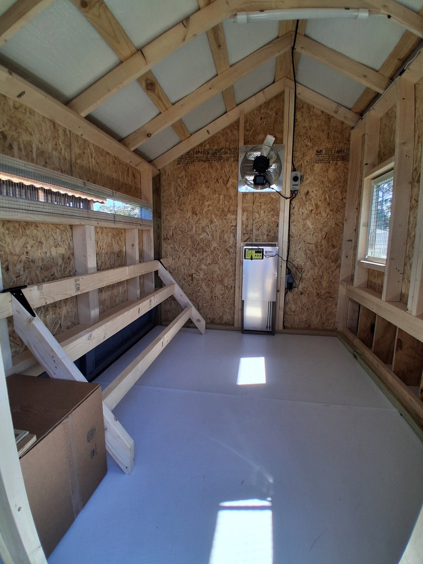 6x15x7 Cottage Style Chicken Coop & Run serial CSCR-9040-0615-060825