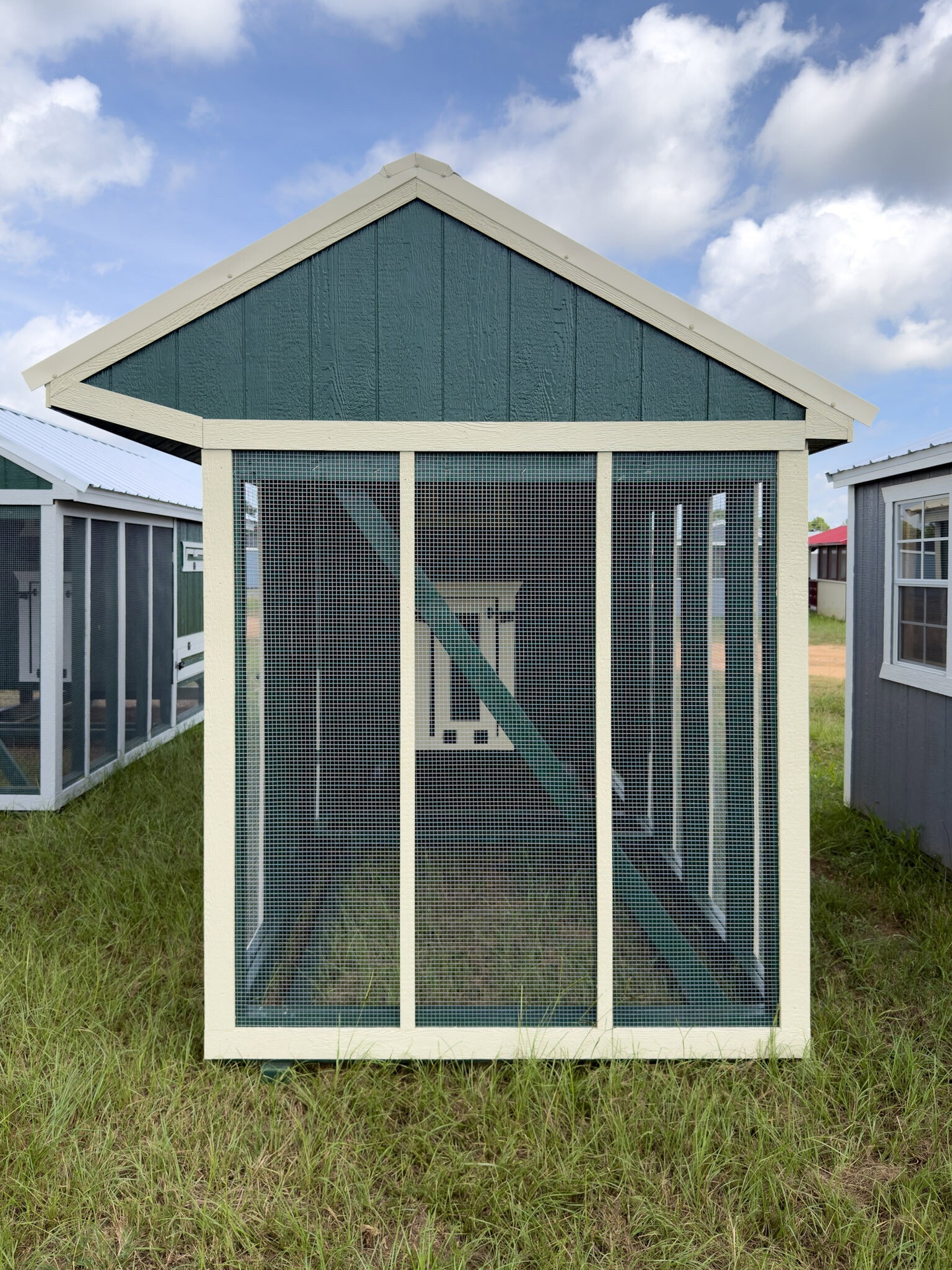 6x15x7 Cottage Style Chicken Coop & Run serial CSCR-9584-0615-080526