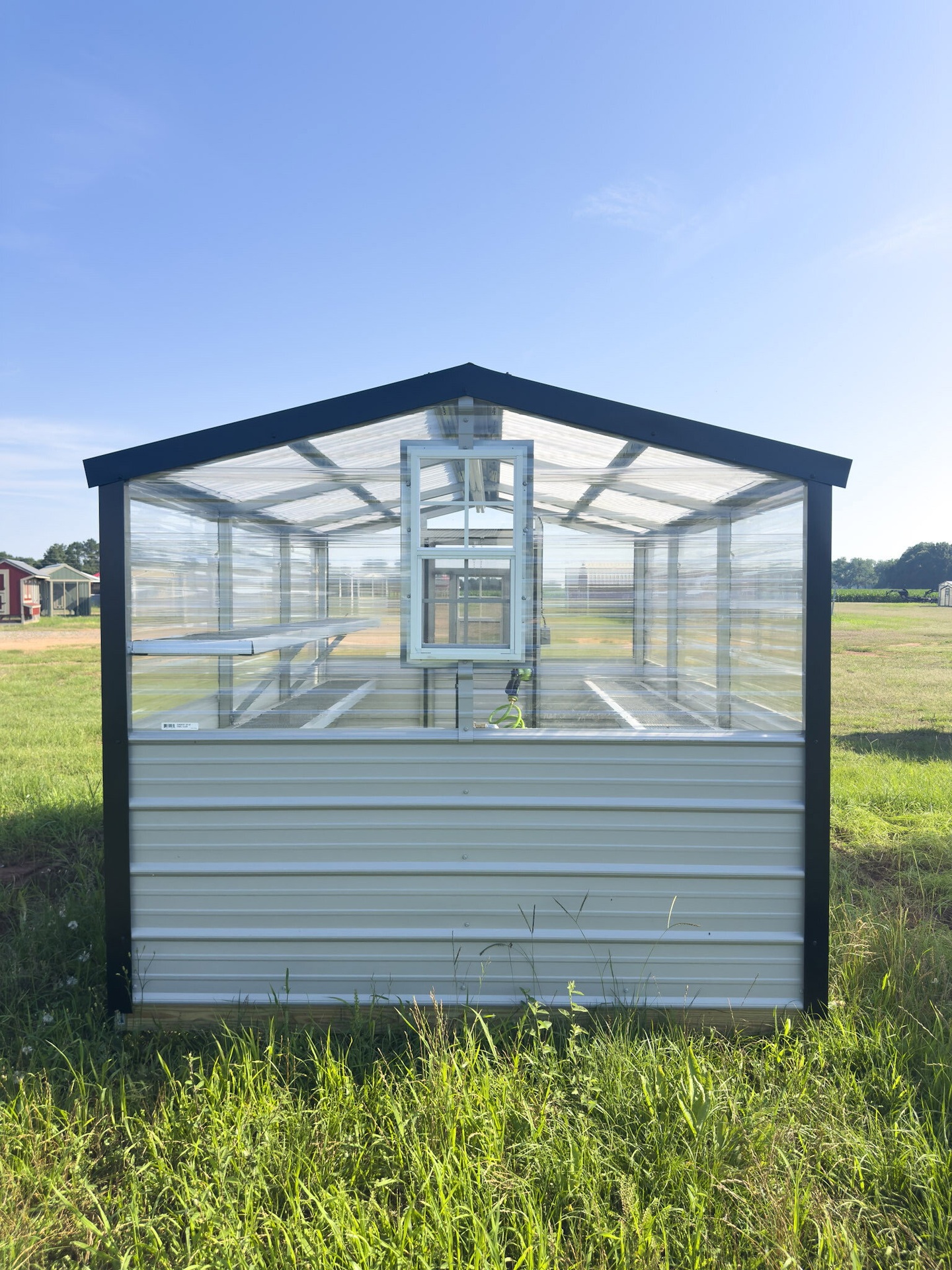 8x12 Greenhouse serial AFSG-9419-0812-100226