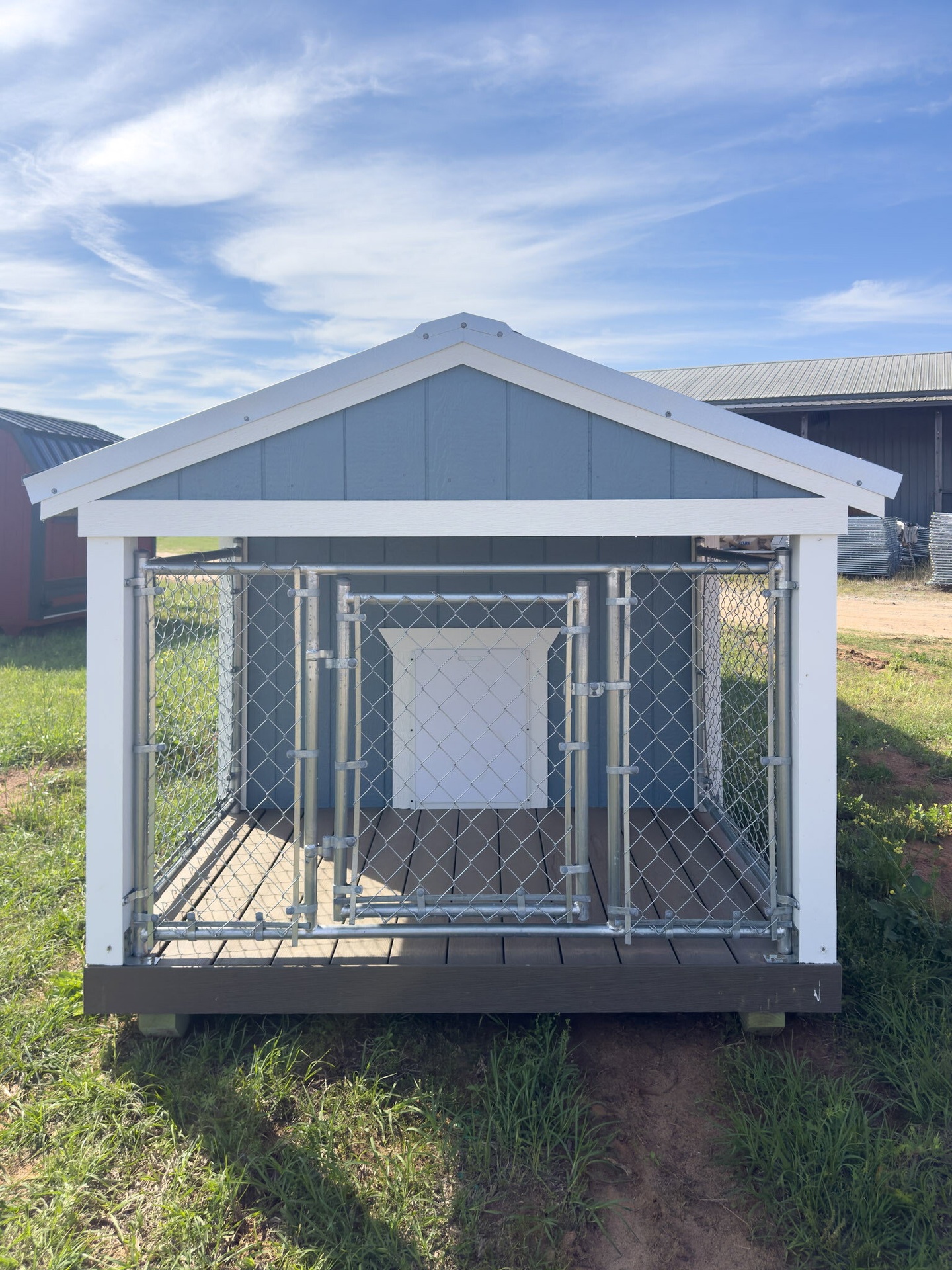 6x8 Low Profile Single Dog Kennel serial LPDK-9476-0608-040326