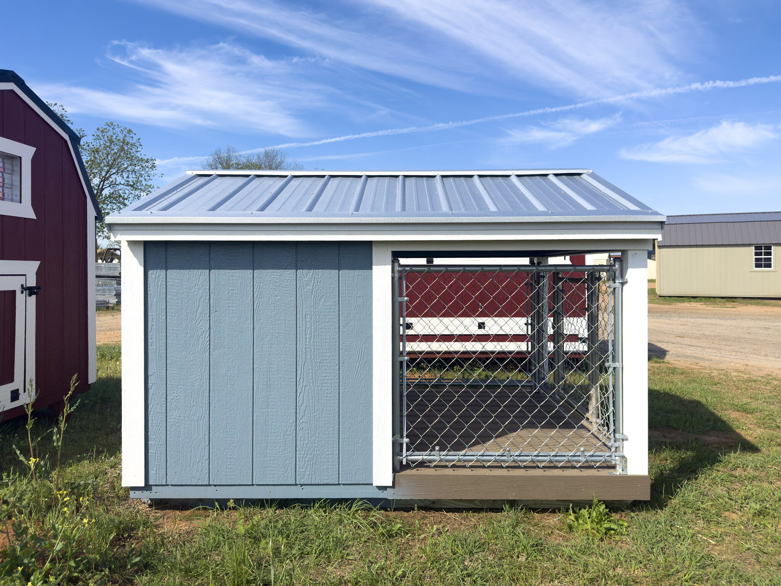 6x8 Low Profile Single Dog Kennel serial LPDK-9476-0608-040326