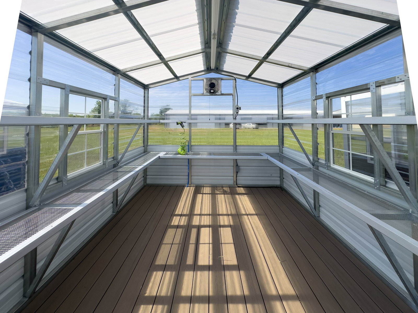 10x12 Greenhouse Deluxe serial DSGR-9389-1012-090126