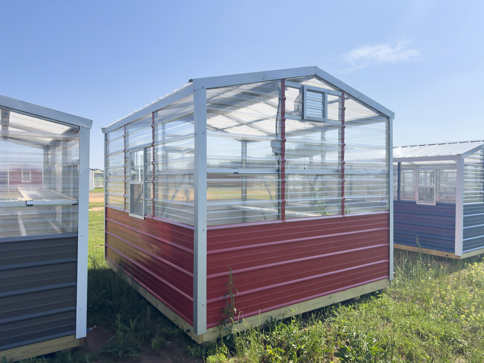 10x12 Greenhouse Deluxe serial DSGR-9389-1012-090126