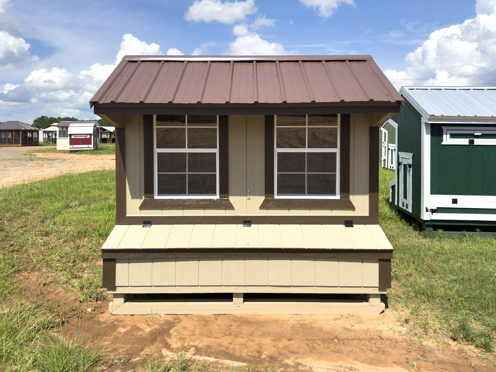 5x8 Cottage Style Chicken Coop serial CSCC-8799-0508-050525