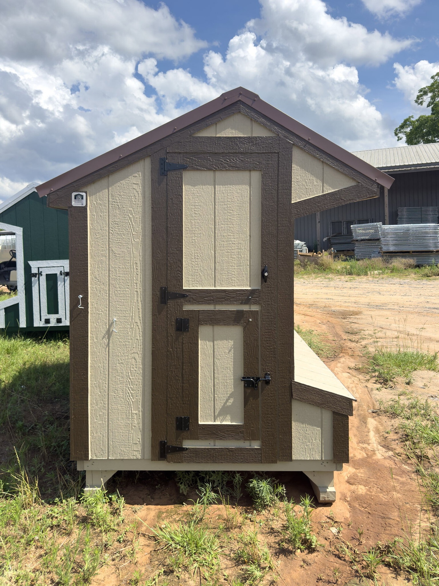 5x8 Cottage Style Chicken Coop serial CSCC-8799-0508-050525
