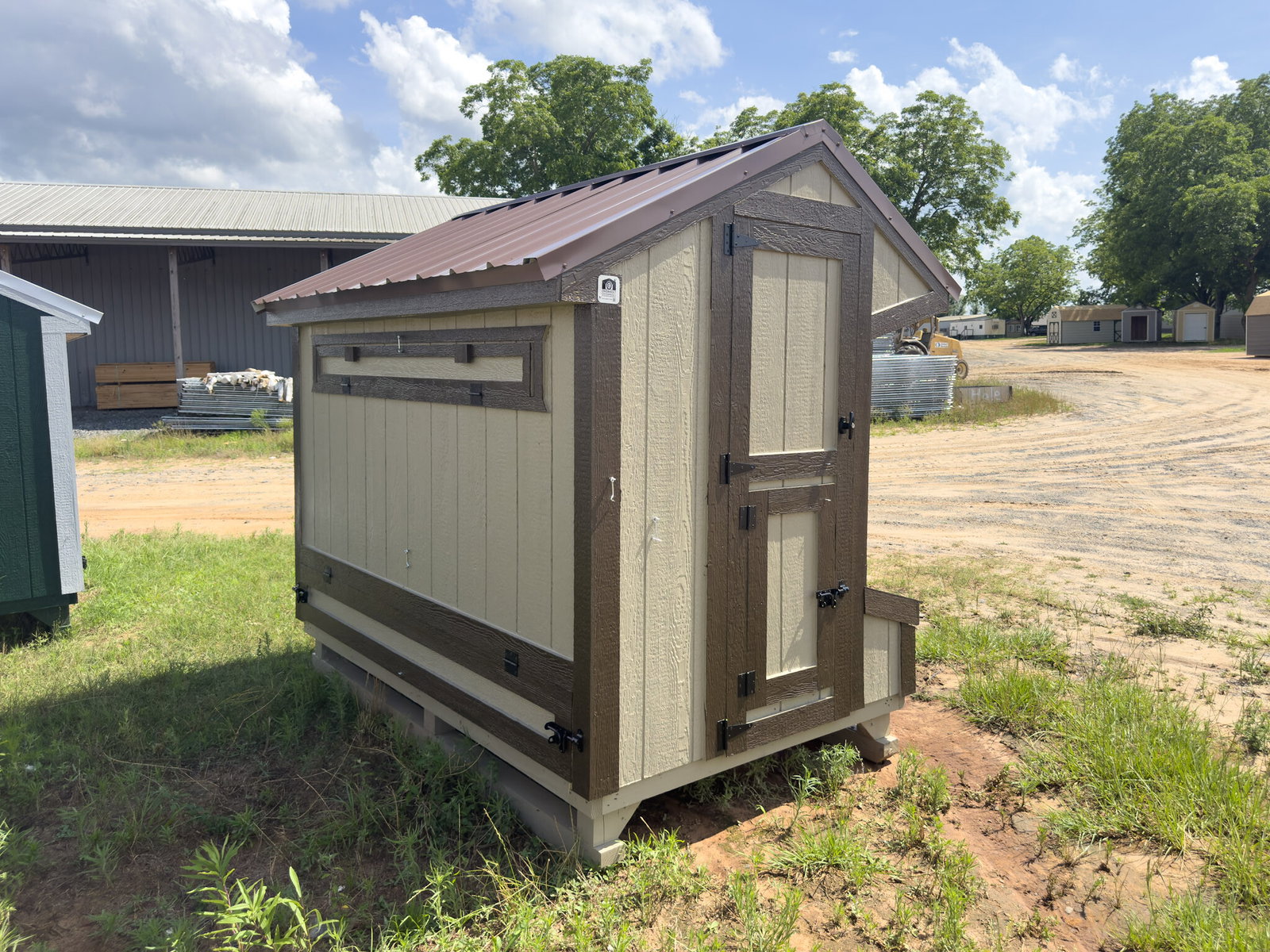 5x8 Cottage Style Chicken Coop serial CSCC-8799-0508-050525