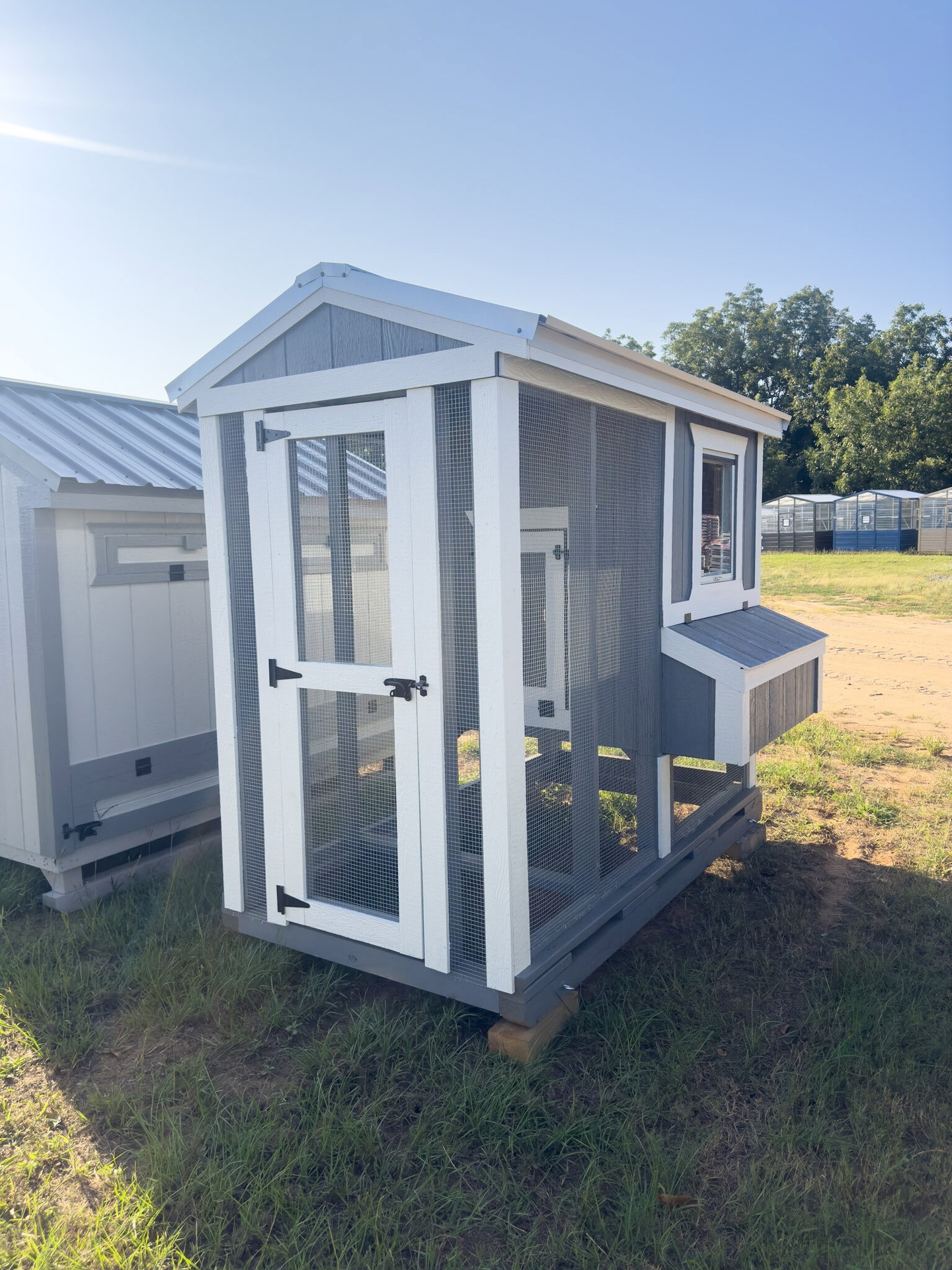 4x8 A-Frame Chicken House serial AFCH-5884-0408-240622