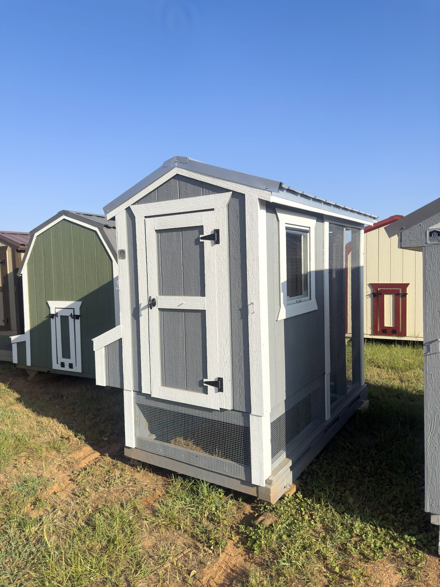 4x8 A-Frame Chicken House serial AFCH-5884-0408-240622
