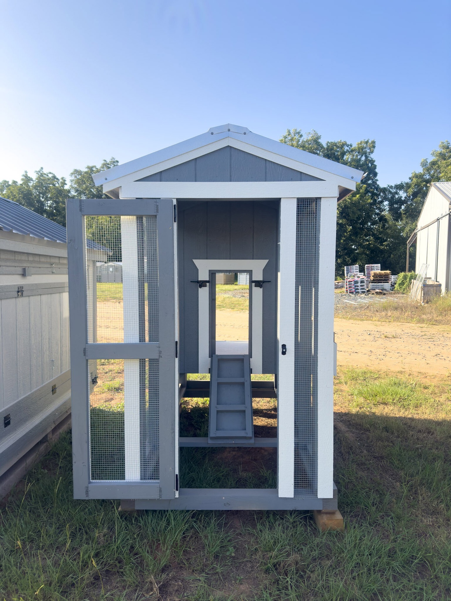 4x8 A-Frame Chicken House serial AFCH-5884-0408-240622