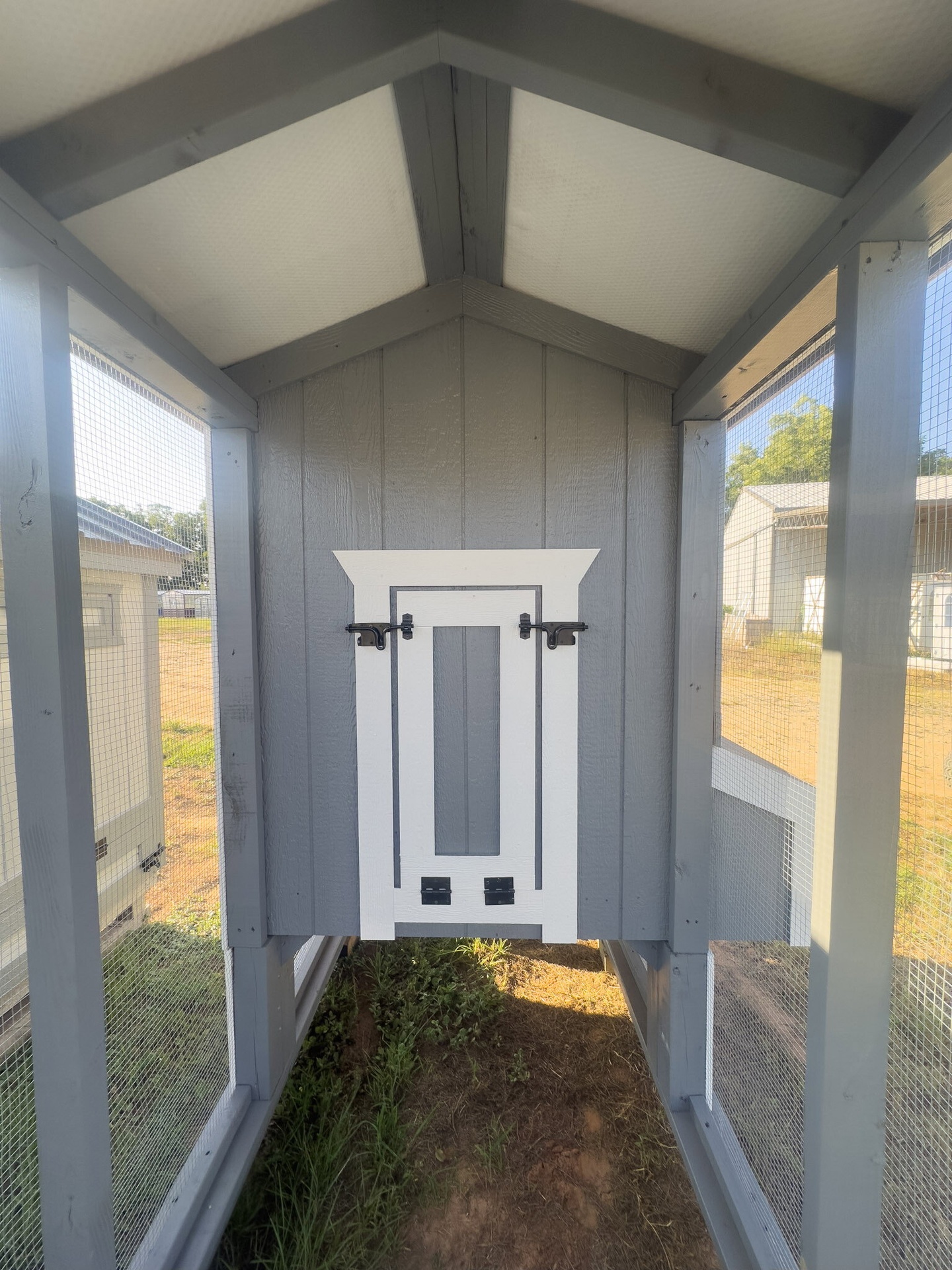 4x8 A-Frame Chicken House serial AFCH-5884-0408-240622