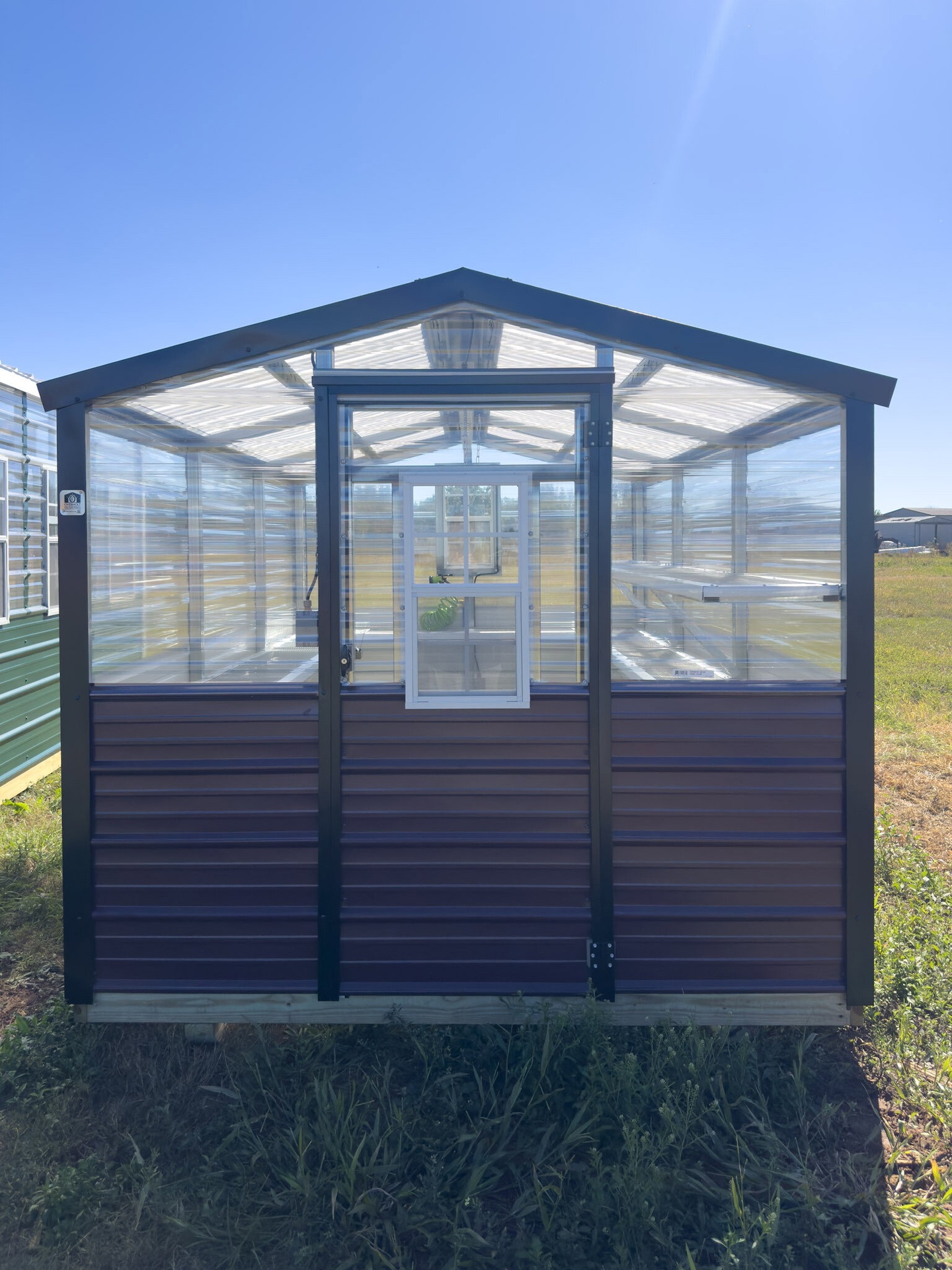 8x12 Greenhouse serial AFSG-9123-0812-080925