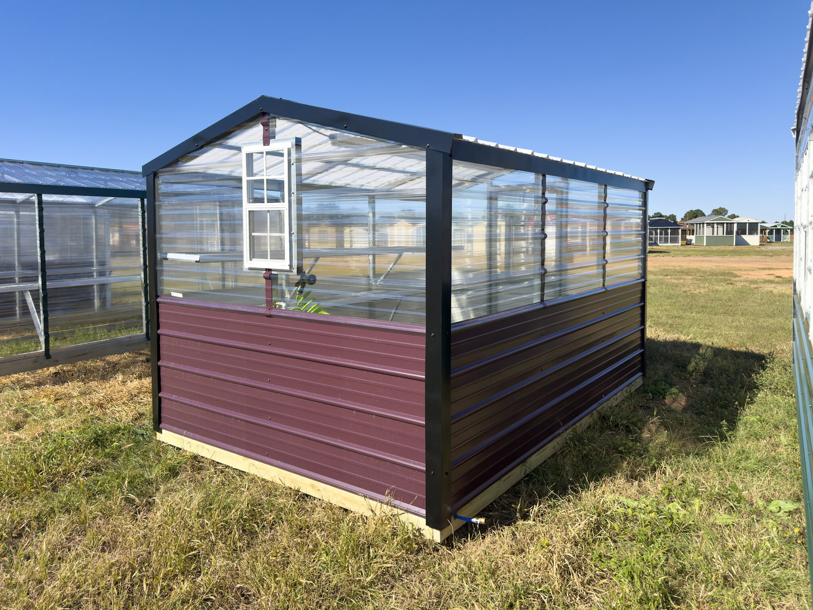 8x12 Greenhouse serial AFSG-9123-0812-080925