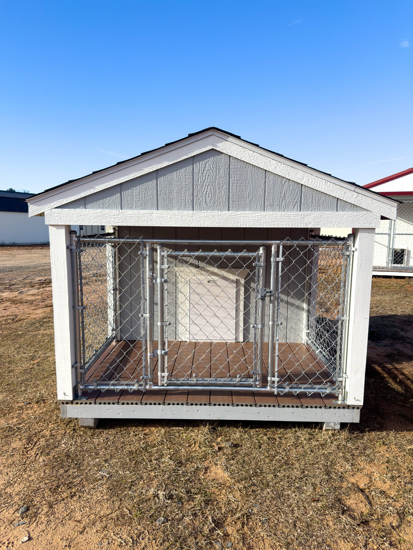 6x8 Low Profile Single Dog Kennel serial LPDK-7625-0608-081223