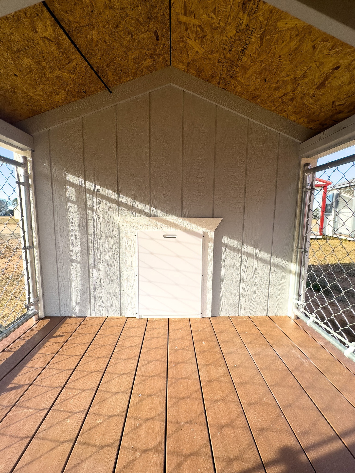 6x8 Low Profile Single Dog Kennel serial LPDK-7625-0608-081223