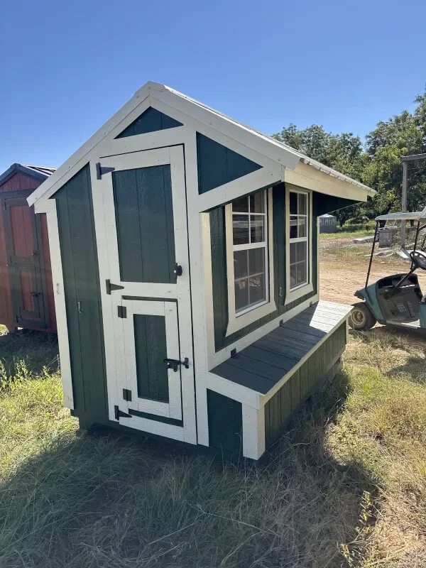 5x8 Cottage Style Chicken Coop serial CSCC-8246-0508-050824
