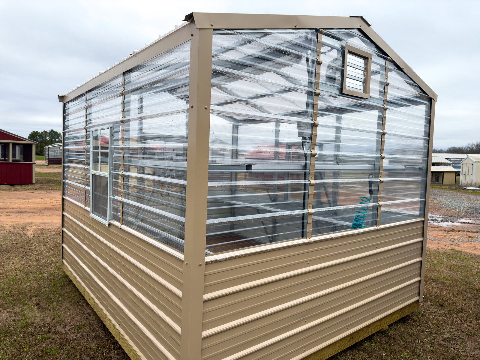 10x12 Greenhouse Deluxe serial DSGR-7571-1012-071123
