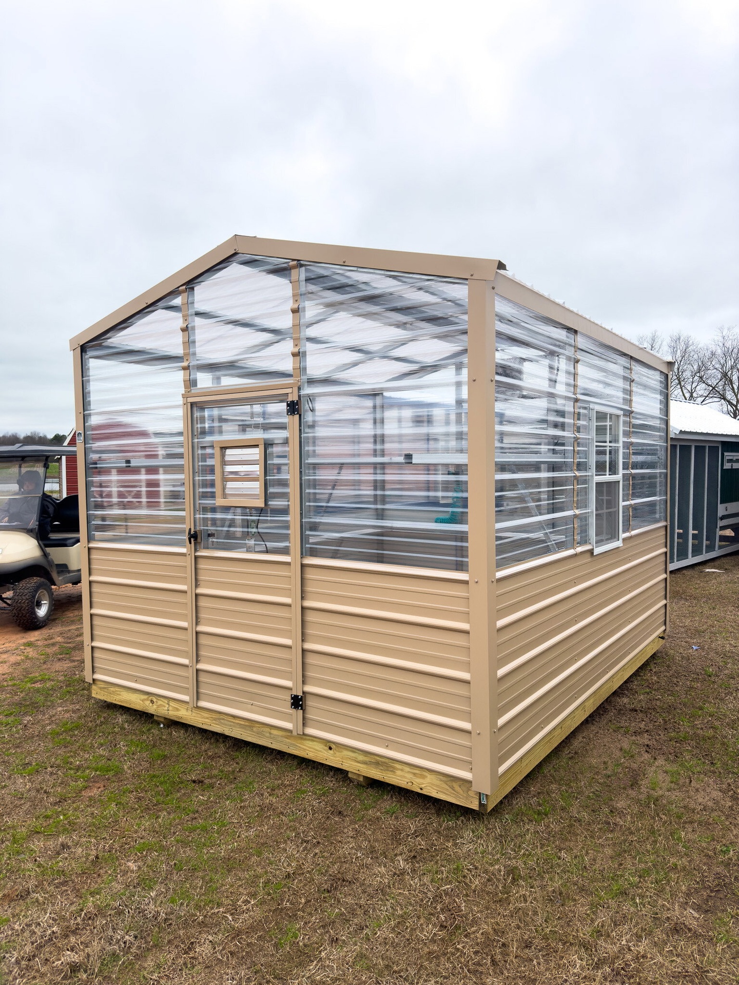 10x12 Greenhouse Deluxe serial DSGR-7571-1012-071123