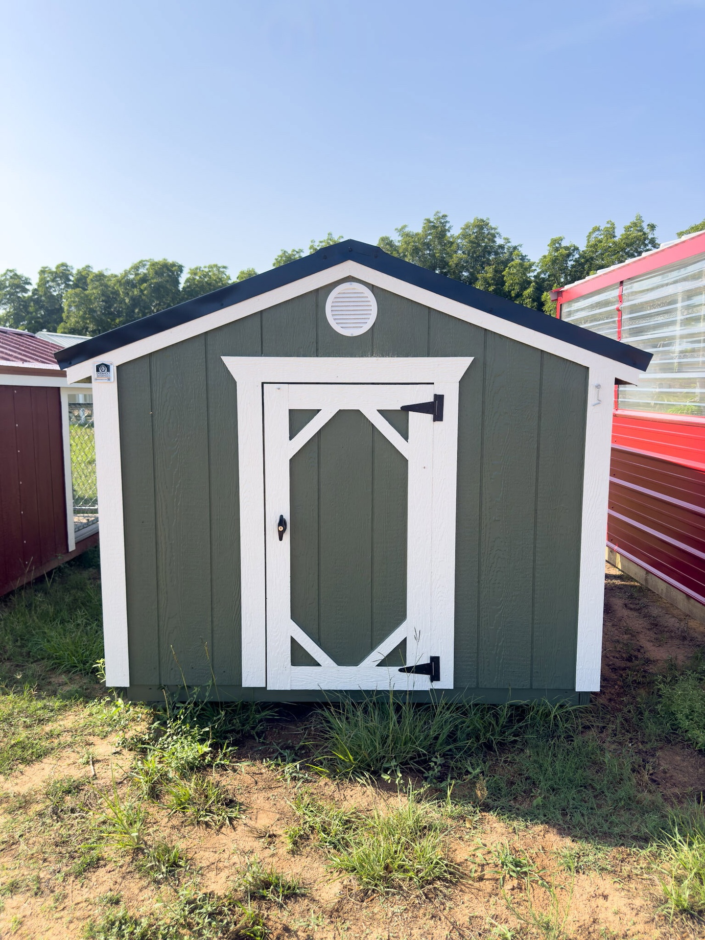 6x8 Low Profile Single Dog Kennel serial LPDK-8045-0608-060524