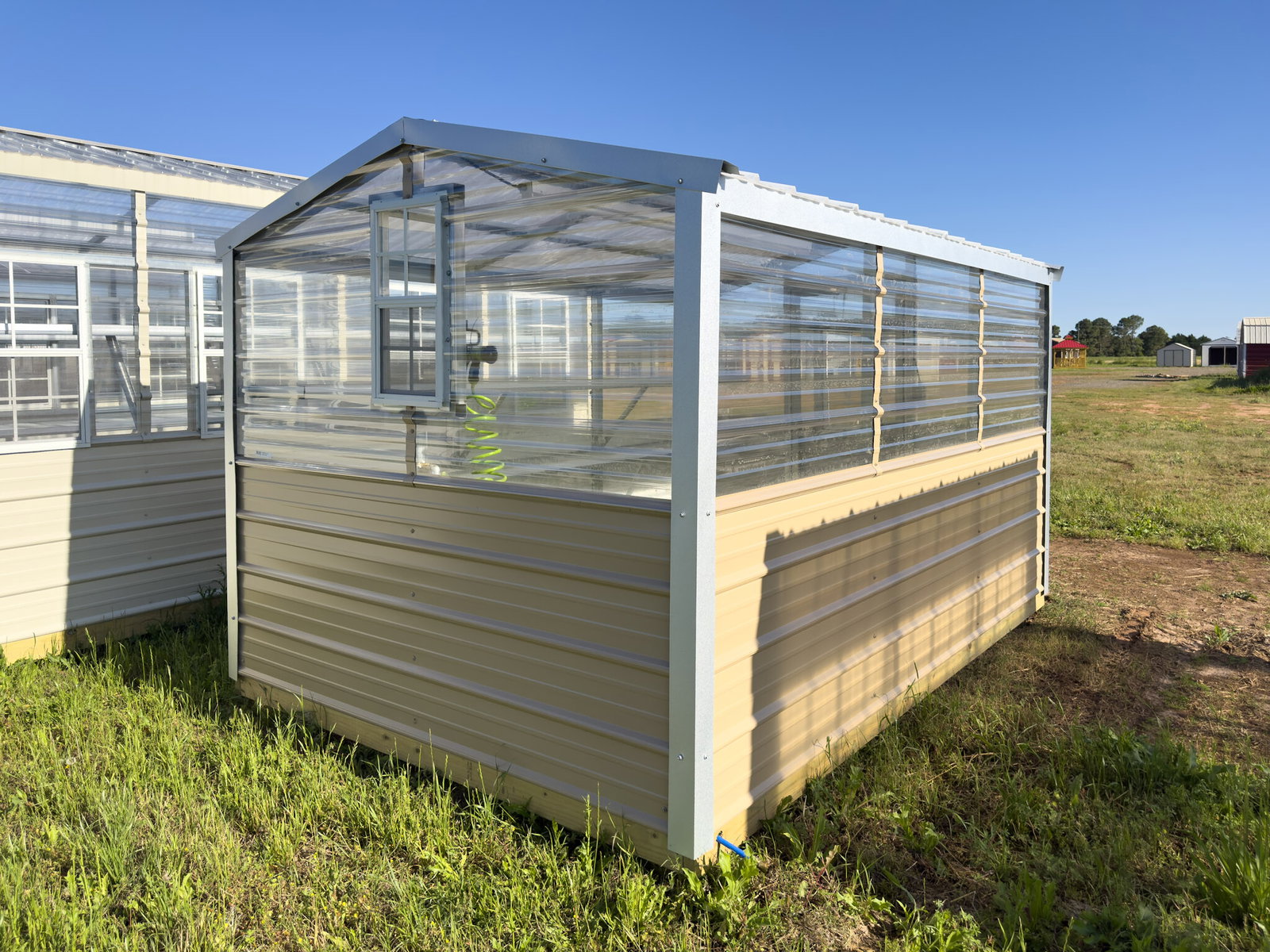 8x12 Greenhouse serial AFSG-8684-0812-110325