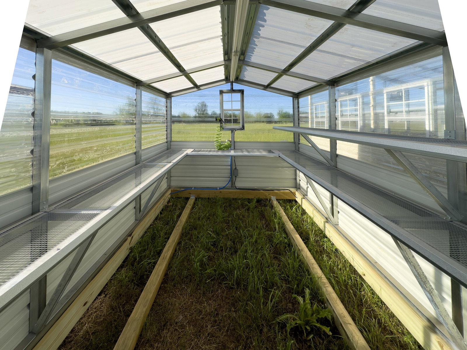 8x12 Greenhouse serial AFSG-8684-0812-110325
