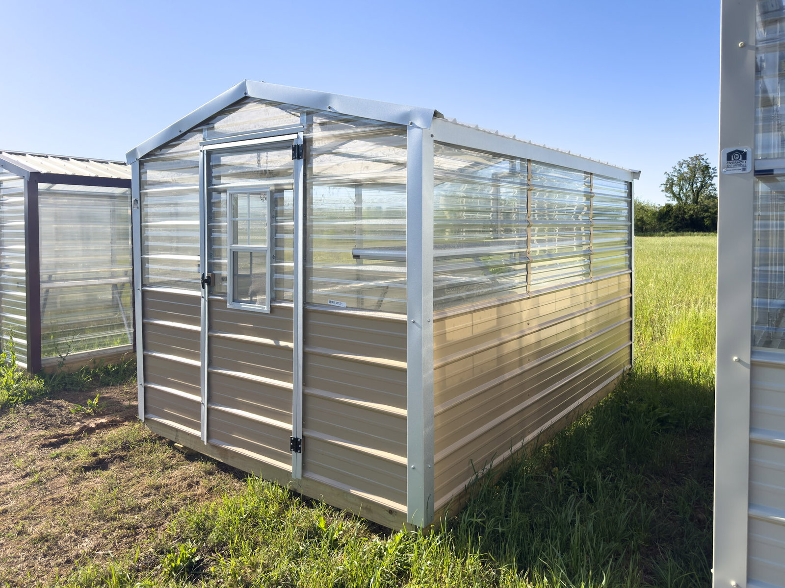 8x12 Greenhouse serial AFSG-8684-0812-110325