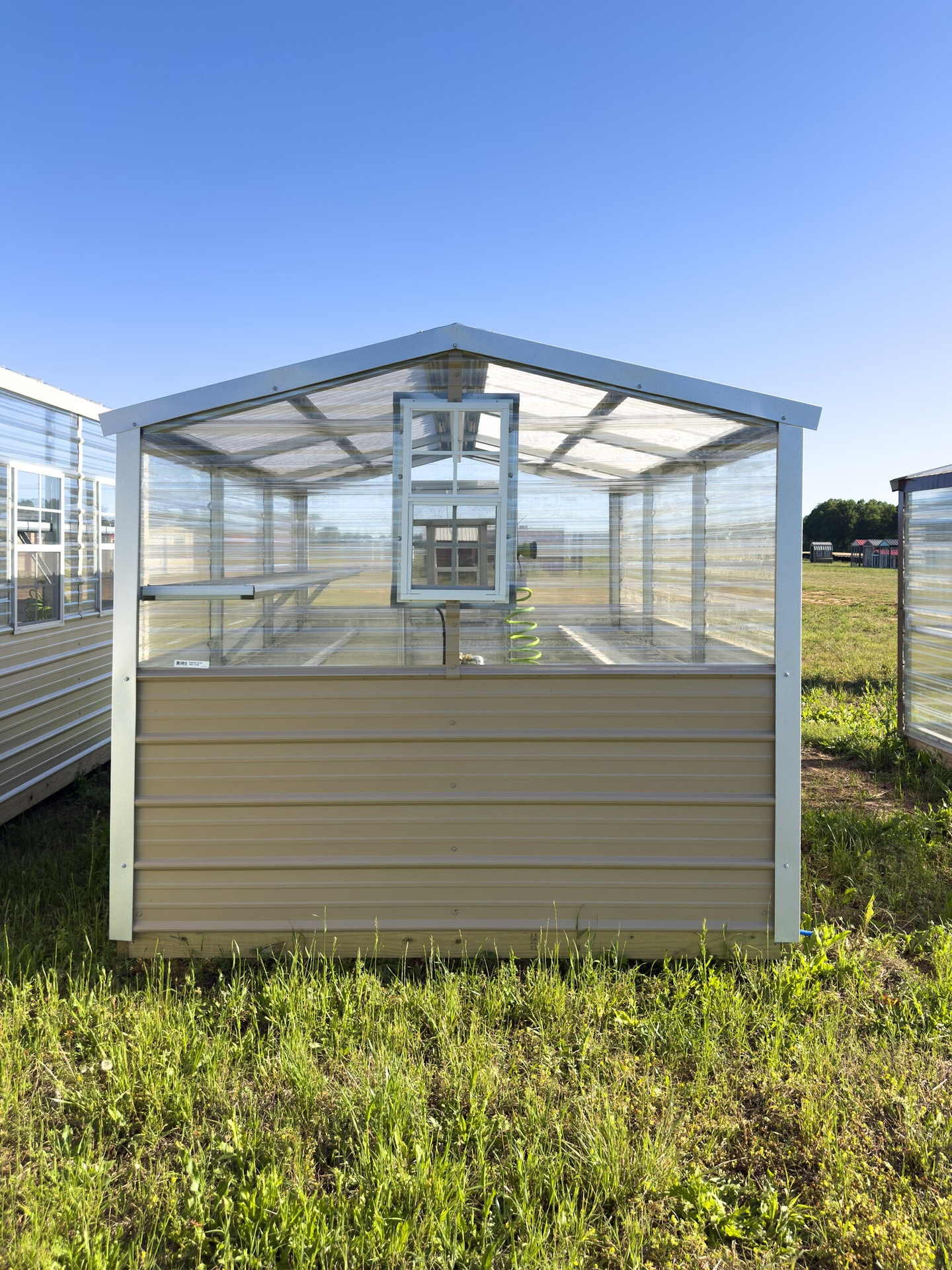8x12 Greenhouse serial AFSG-8684-0812-110325