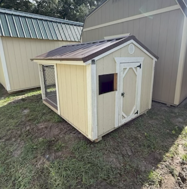 6x8 Low Profile Single Dog Kennel serial LPSAFDK-5208-0608-281221