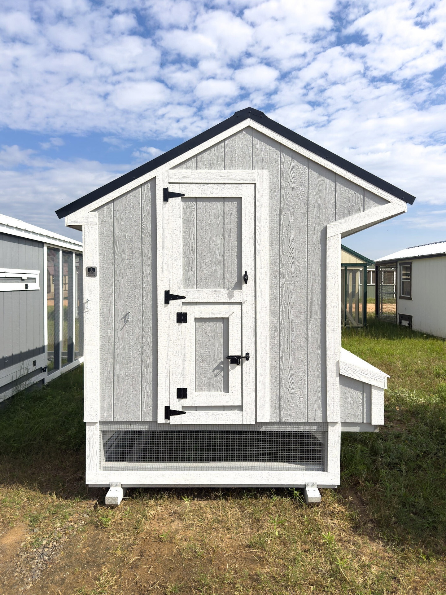 6x12 Cottage Style Chicken Coop & Run serial CSCR-8751-0612-100425
