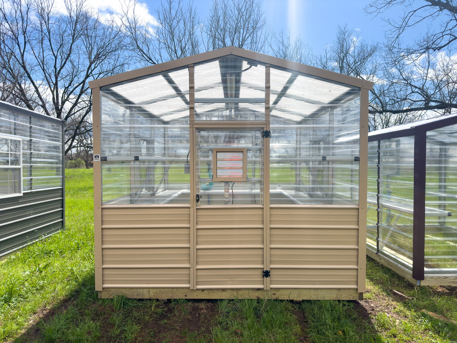 10x12 Greenhouse Deluxe serial DSGR-7456-1012-021123