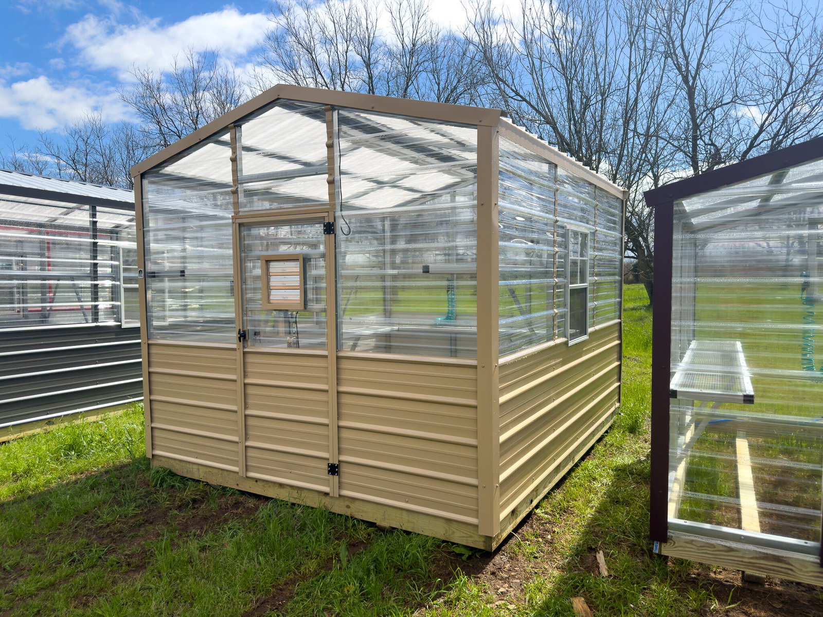 10x12 Greenhouse Deluxe serial DSGR-7456-1012-021123