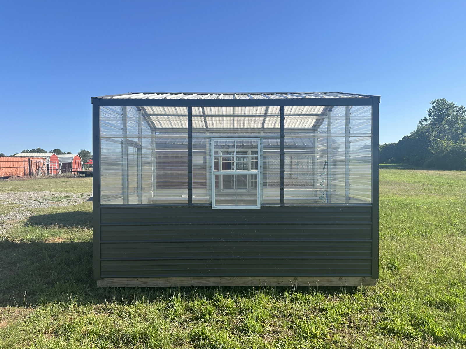 10x12 Greenhouse Deluxe serial DSGR-7714-1012-110124