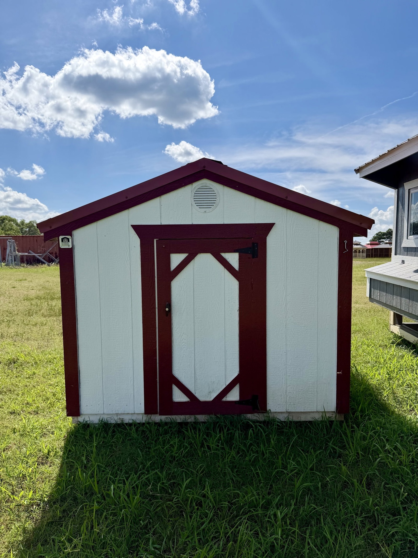 6x8 Low Profile Single Dog Kennel serial LPSAFDK-7109-0608-190623